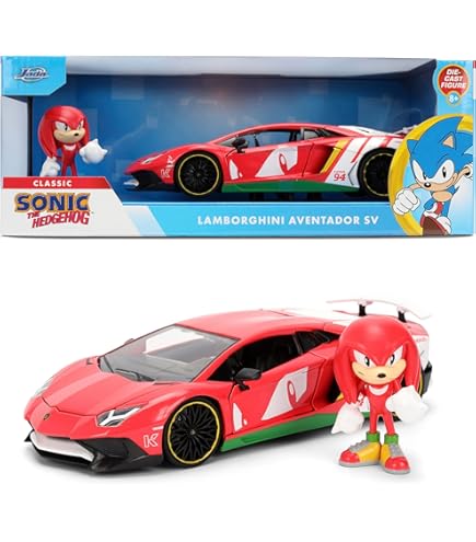Amazon.com: Jada - Sonic Lamborghini 1:24 253255082 + 8 Years